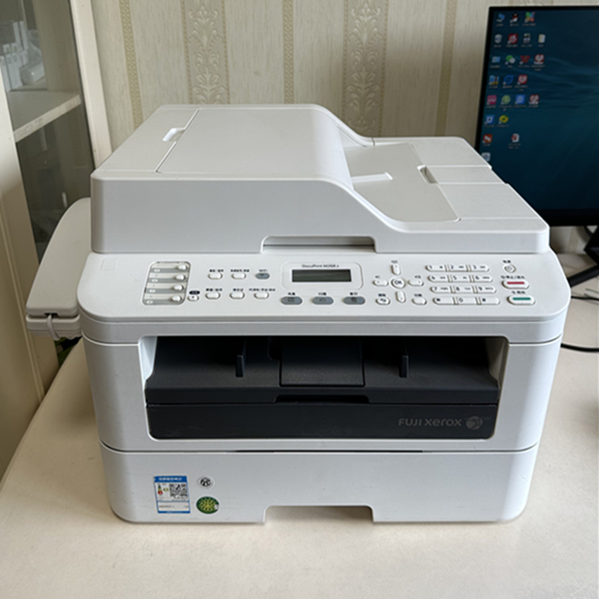 无线WiFi打印二手富士施乐268Z/268DW黑白激光打印复印一体机